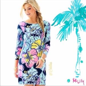 Lilly Pulitzer Bright Navy Big Flirt Marlowe Dress